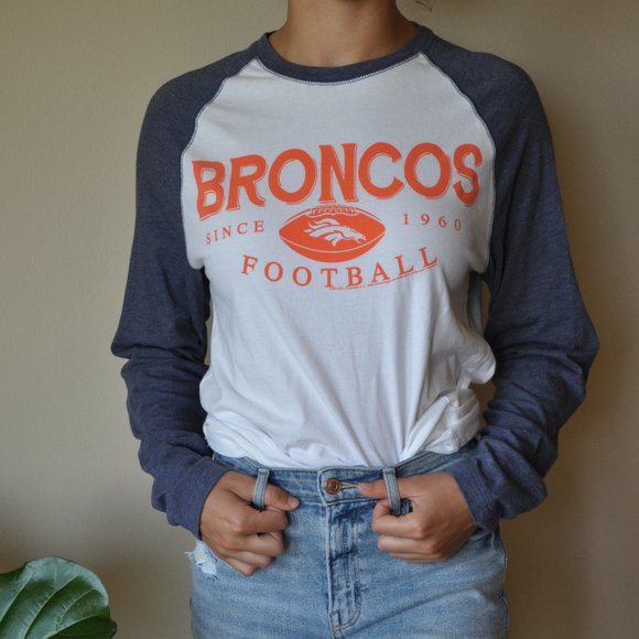 NFL Team Apparel Broncos Long Sleeve Shirt Men M - Picture 2 of 10
